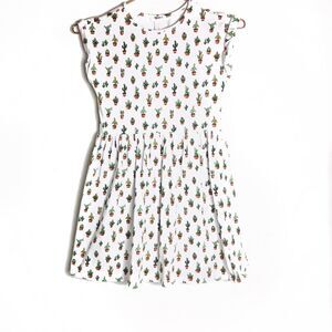 EUC Forever 21 Girls Cactus Babydoll Dress 11/12
